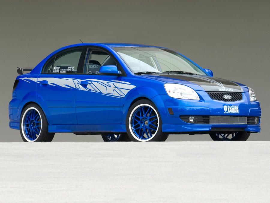  Kia Rio Blue Missile 2005 года  (фото 3 из 5)